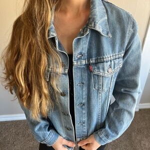 1980's Vintage Levi's Denim Jacket Size 38